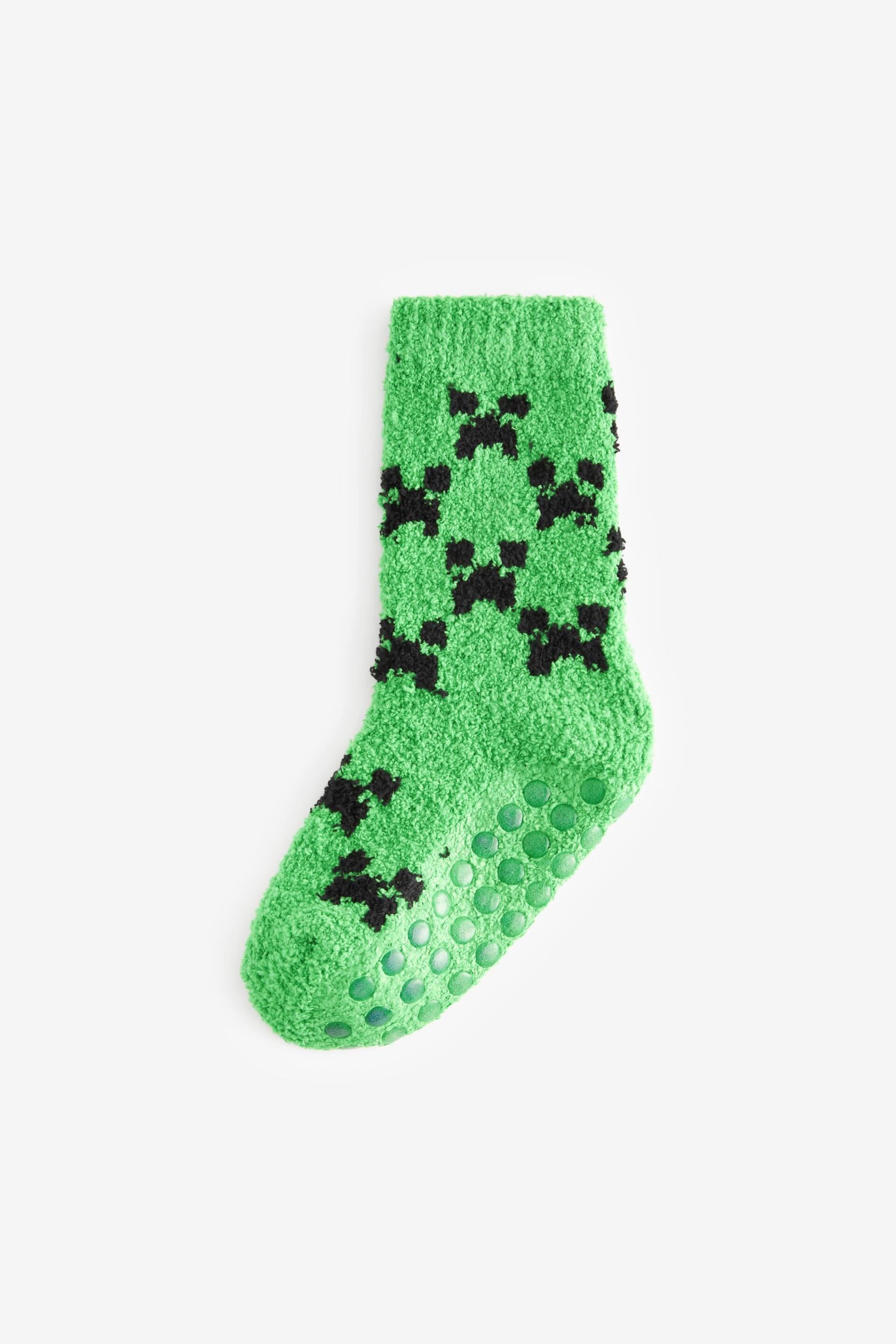 Minecraft Cosy Socks 2 Pack - Image 2 of 3