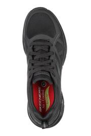 Skechers Black Arch Fit Axtell Slip Resistant Mens  Trainers - Image 4 of 5