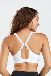 White Next Active Sports High Impact Full Cup Wired Bra - Image 3 of 7