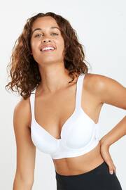 White Next Active Sports High Impact Full Cup Wired Bra - Image 4 of 7