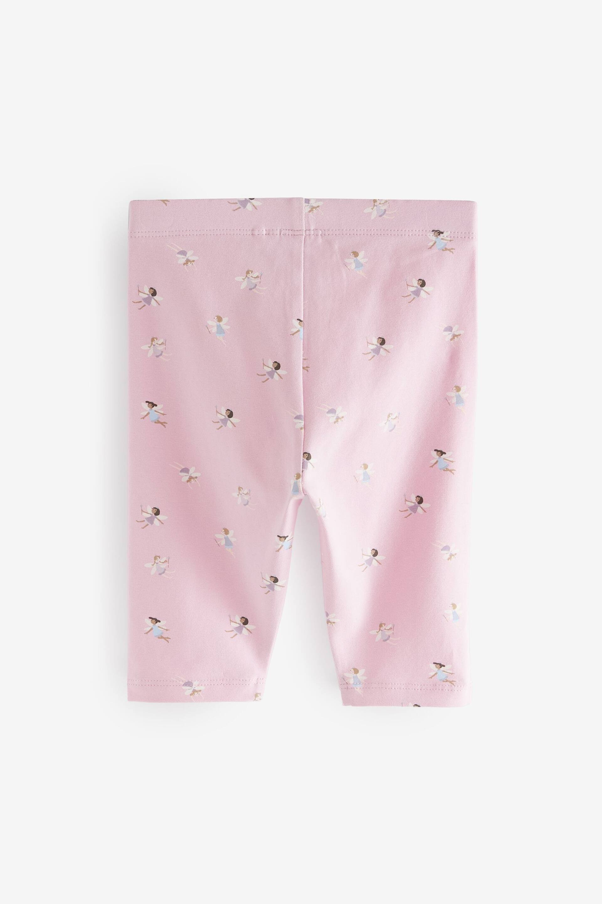 Pink Fairy Cropped Leggings (3mths-7yrs) - Image 6 of 7