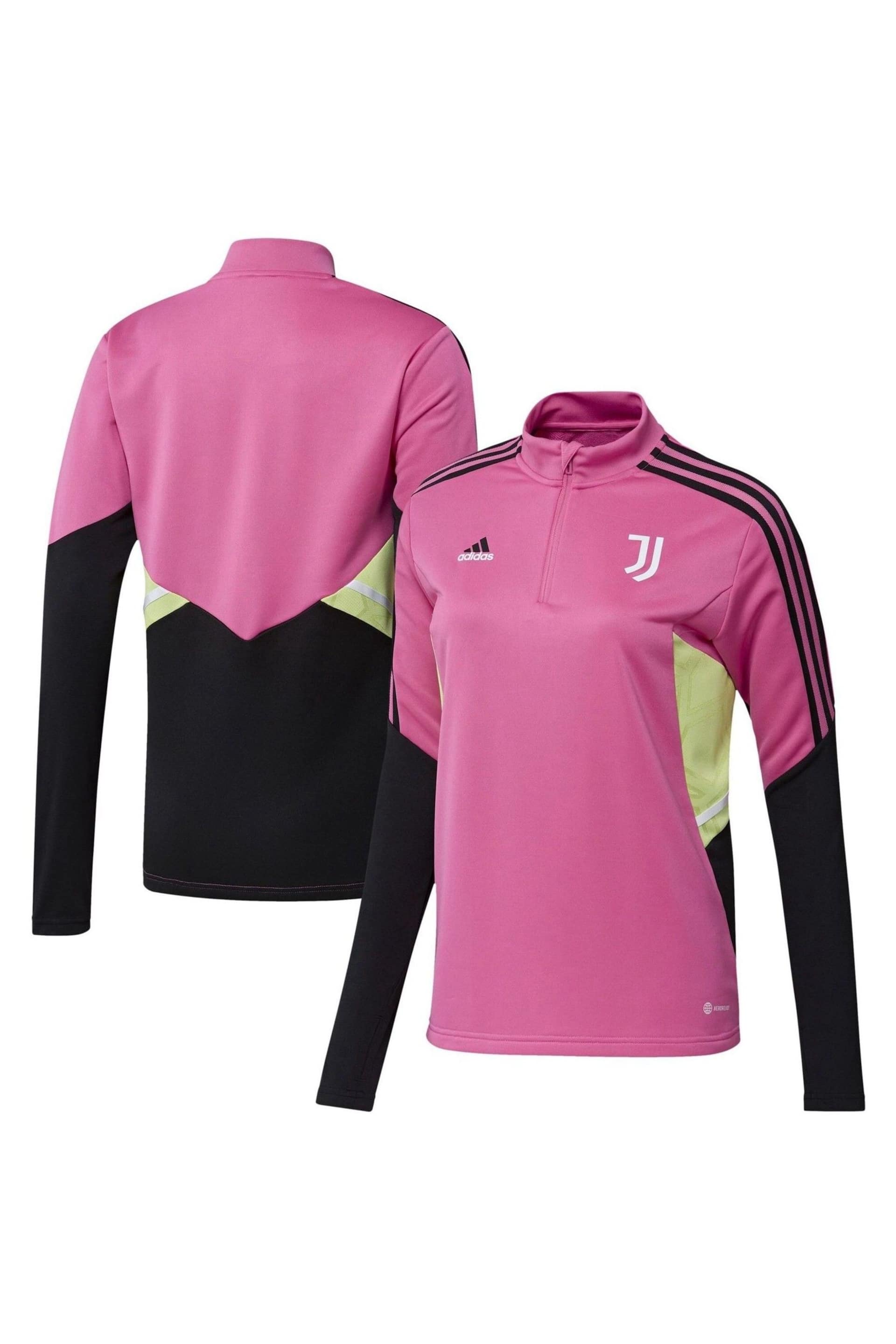 adidas Pink Juventus Training Top Womens - Image 1 of 3