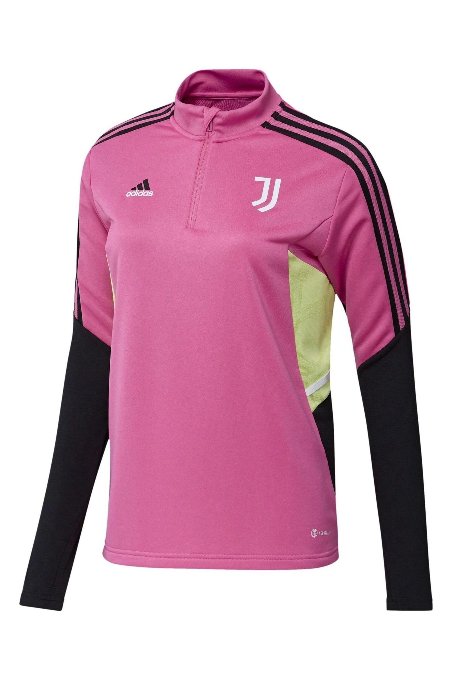 adidas Pink Juventus Training Top Womens - Image 2 of 3