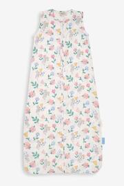 JoJo Maman Bébé White Mouse 1 Tog Toddler Sheet Sleeping Bag - Image 1 of 2