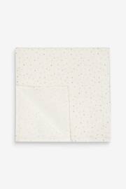 Soft White Baby Muslin Cloths 4 Packs - Image 3 of 5