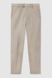 Reiss Stone Eastbury Slim Fit Adjustable Waist Chinos - Image 1 of 3