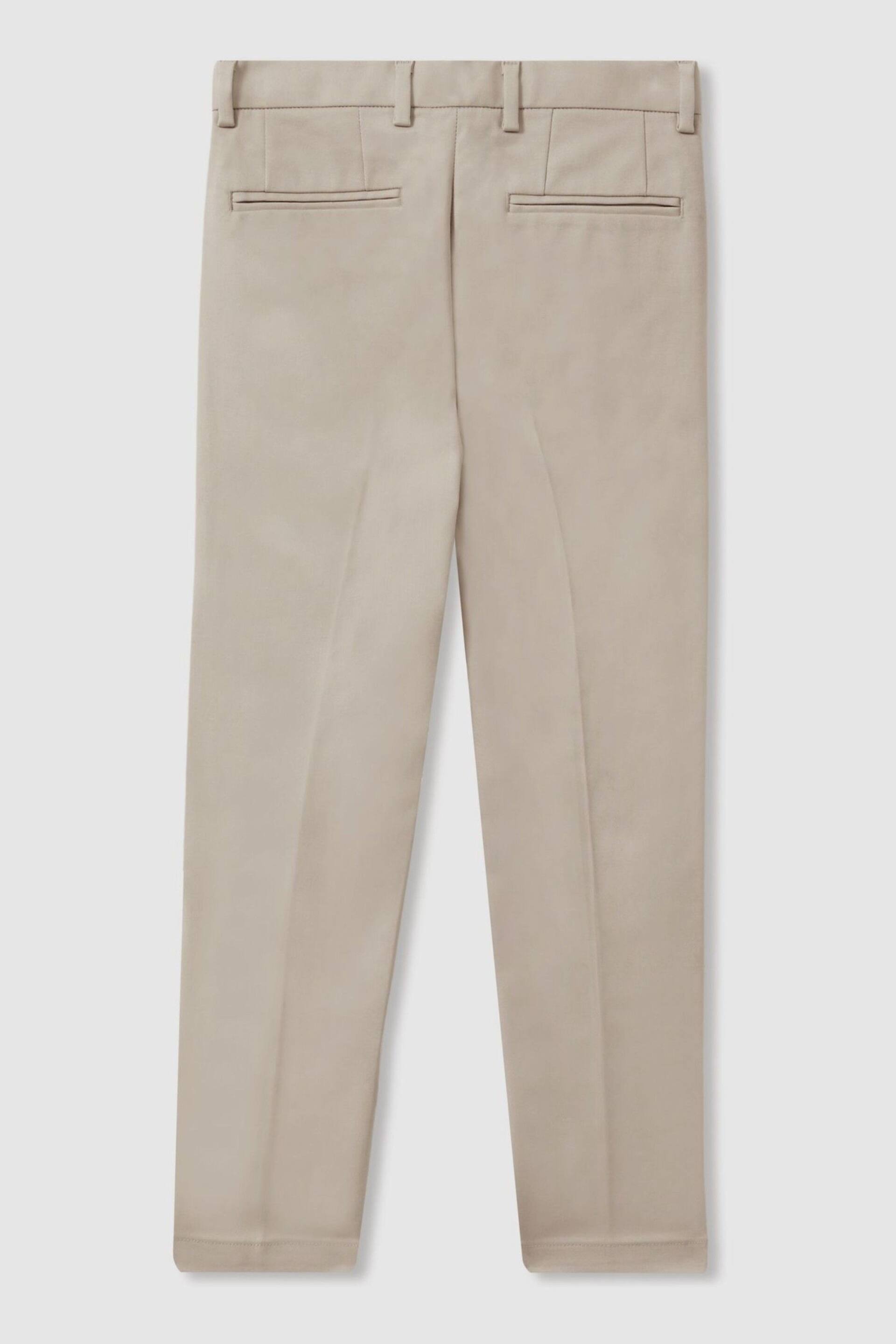 Reiss Stone Eastbury Slim Fit Adjustable Waist Chinos - Image 2 of 3