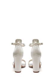 Rainbow Club Natural Lena Ivory Wedding Satin Shoes - Image 4 of 7