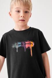Paul Smith Junior Boys Short Sleeve Iconic Print T-Shirt - Image 1 of 4