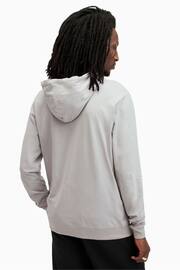 AllSaints Grey Brace Hoodie - Image 2 of 6