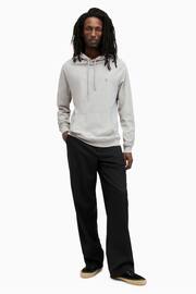 AllSaints Grey Brace Hoodie - Image 3 of 6