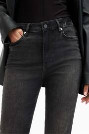 AllSaints Black Dax Vanta Sizeme Jeans - Image 5 of 7