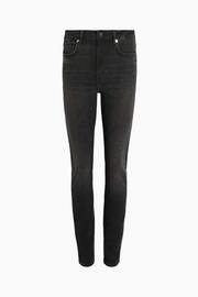 AllSaints Black Dax Vanta Sizeme Jeans - Image 7 of 7
