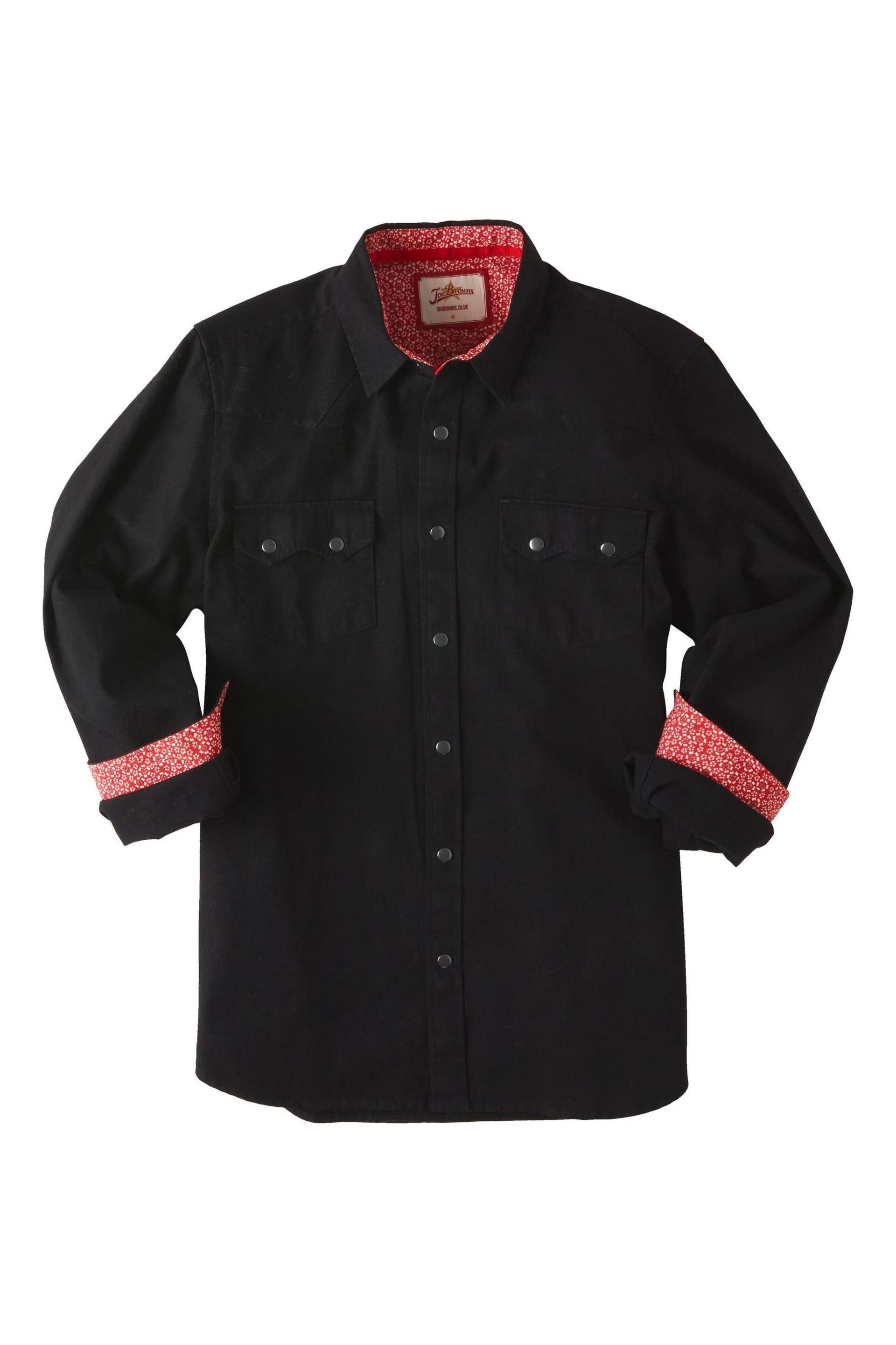 Joe Browns Black On The Road Shirt - Image 5 of 5