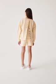 Baker by Ted Baker Stone Split Back Sweater And Shorts Set - Image 6 of 10