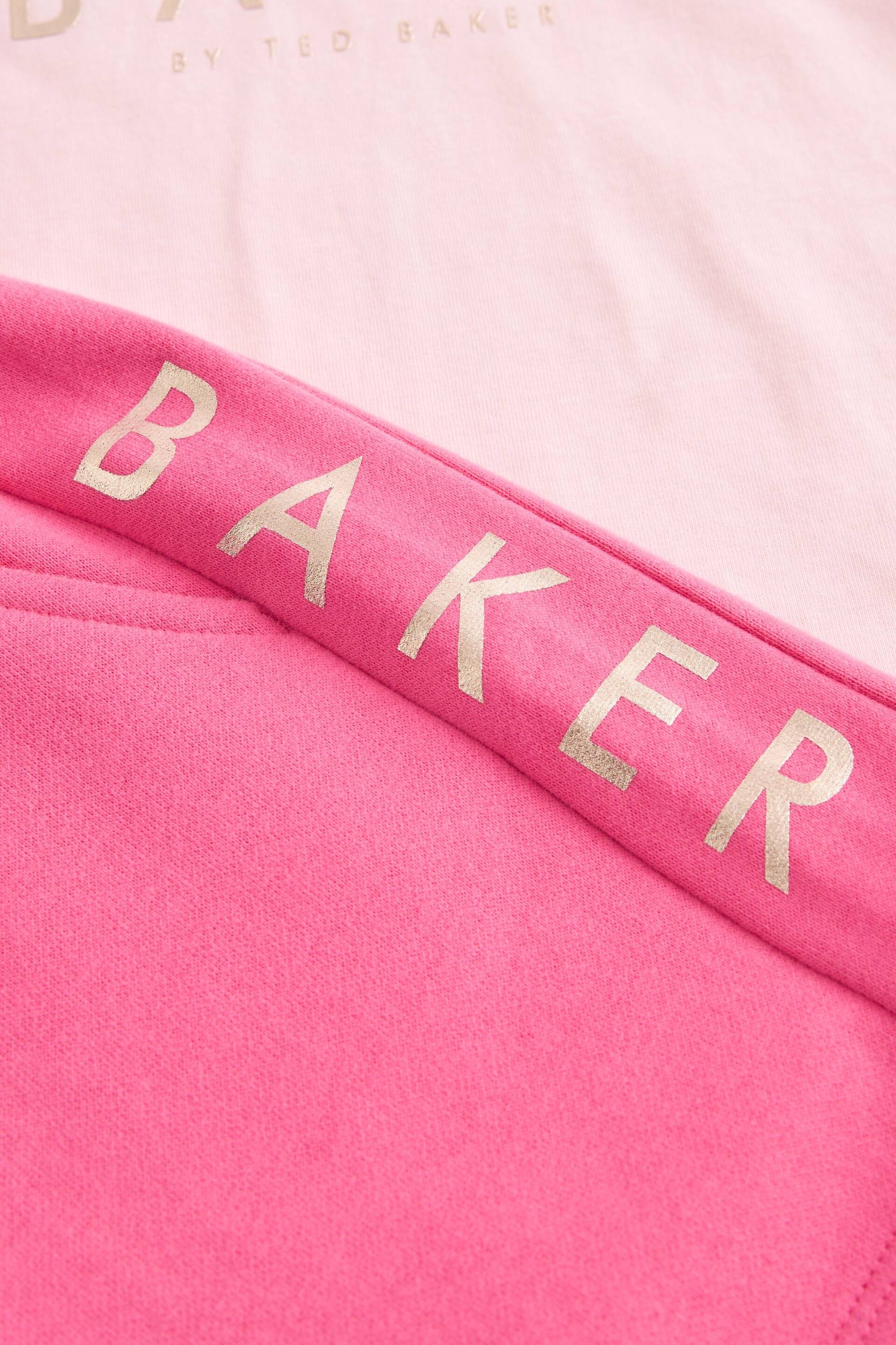 Baker by Ted Baker Lilac Purple Frilled T-Shirt and Short Set - Image 13 of 13