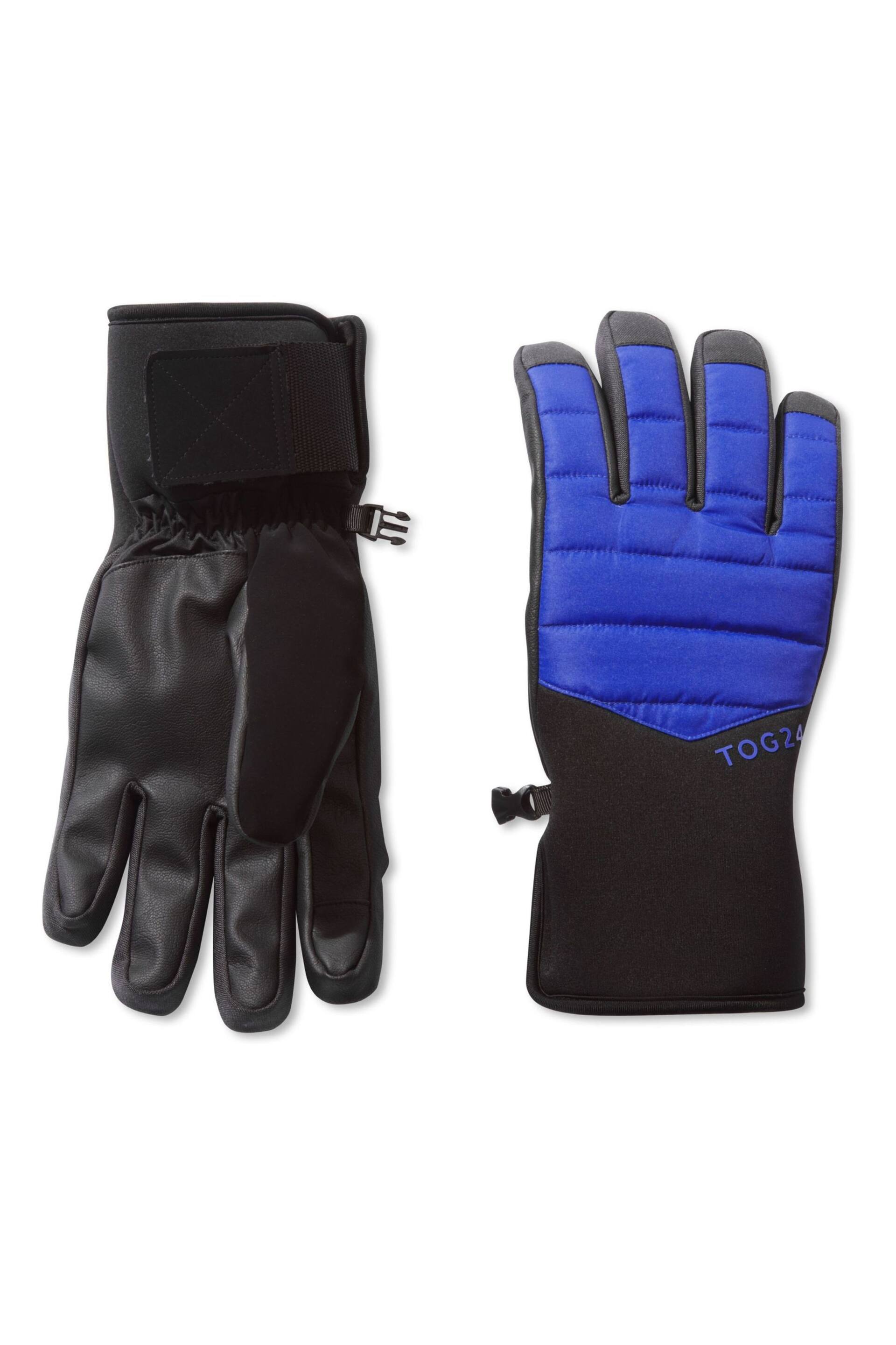 Tog 24 Blue Adventure Ski Gloves - Image 1 of 3