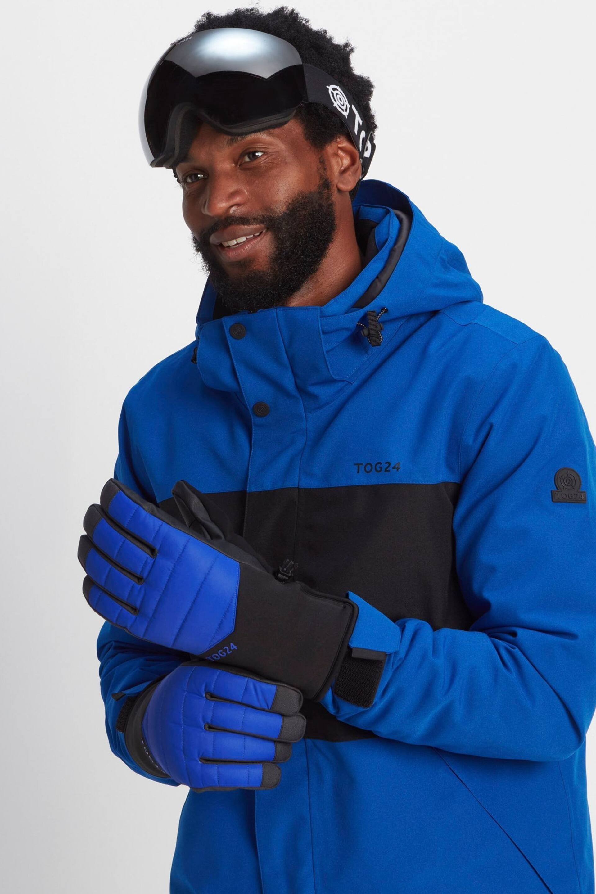 Tog 24 Blue Adventure Ski Gloves - Image 2 of 3