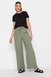 Long Tall Sally Green Wide Leg Trousers - Image 3 of 3
