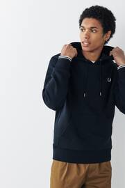 Fred Perry Tipped Overhead Hoodie - Image 2 of 5