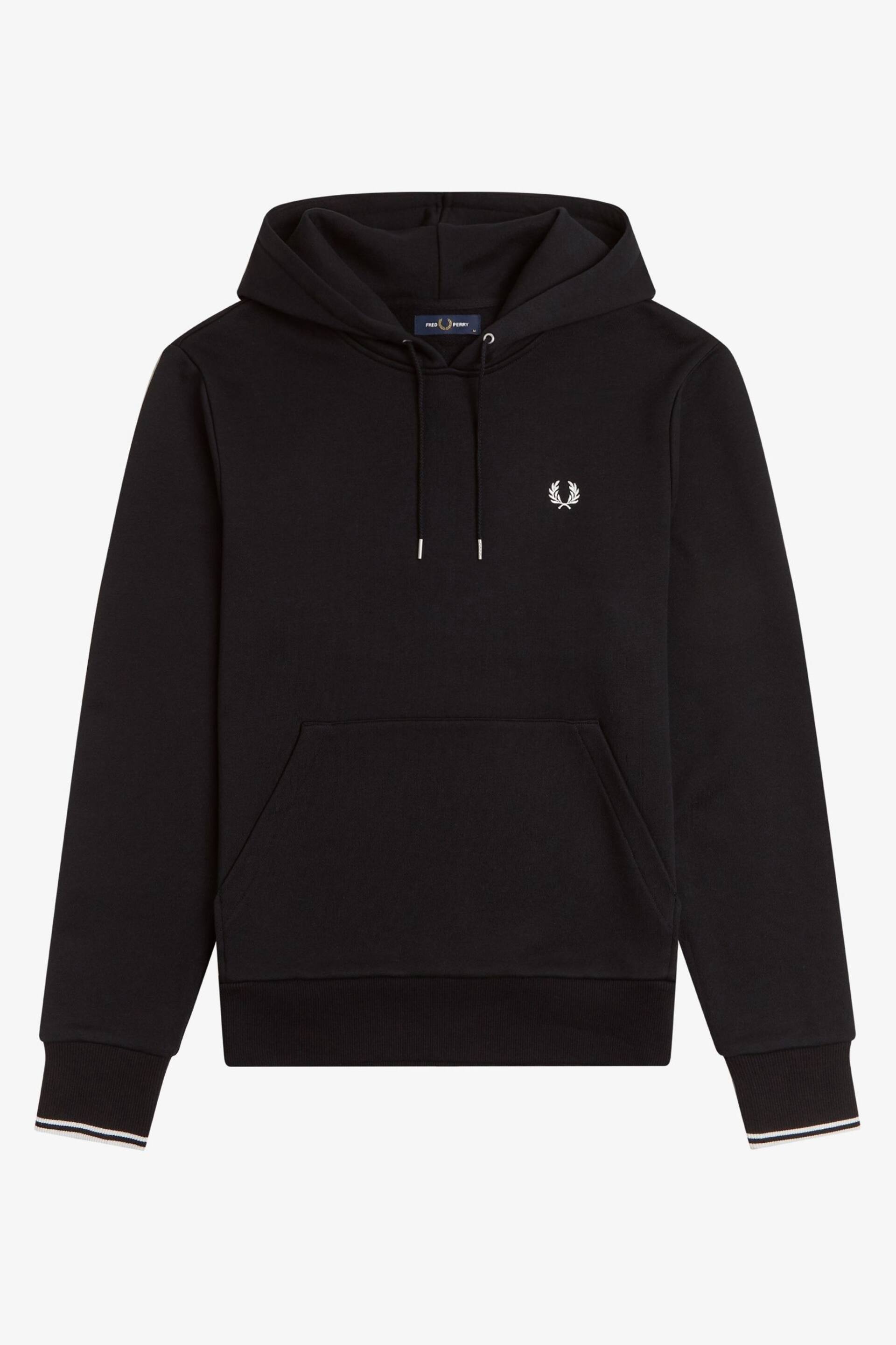 Fred Perry Tipped Overhead Hoodie - Image 4 of 5