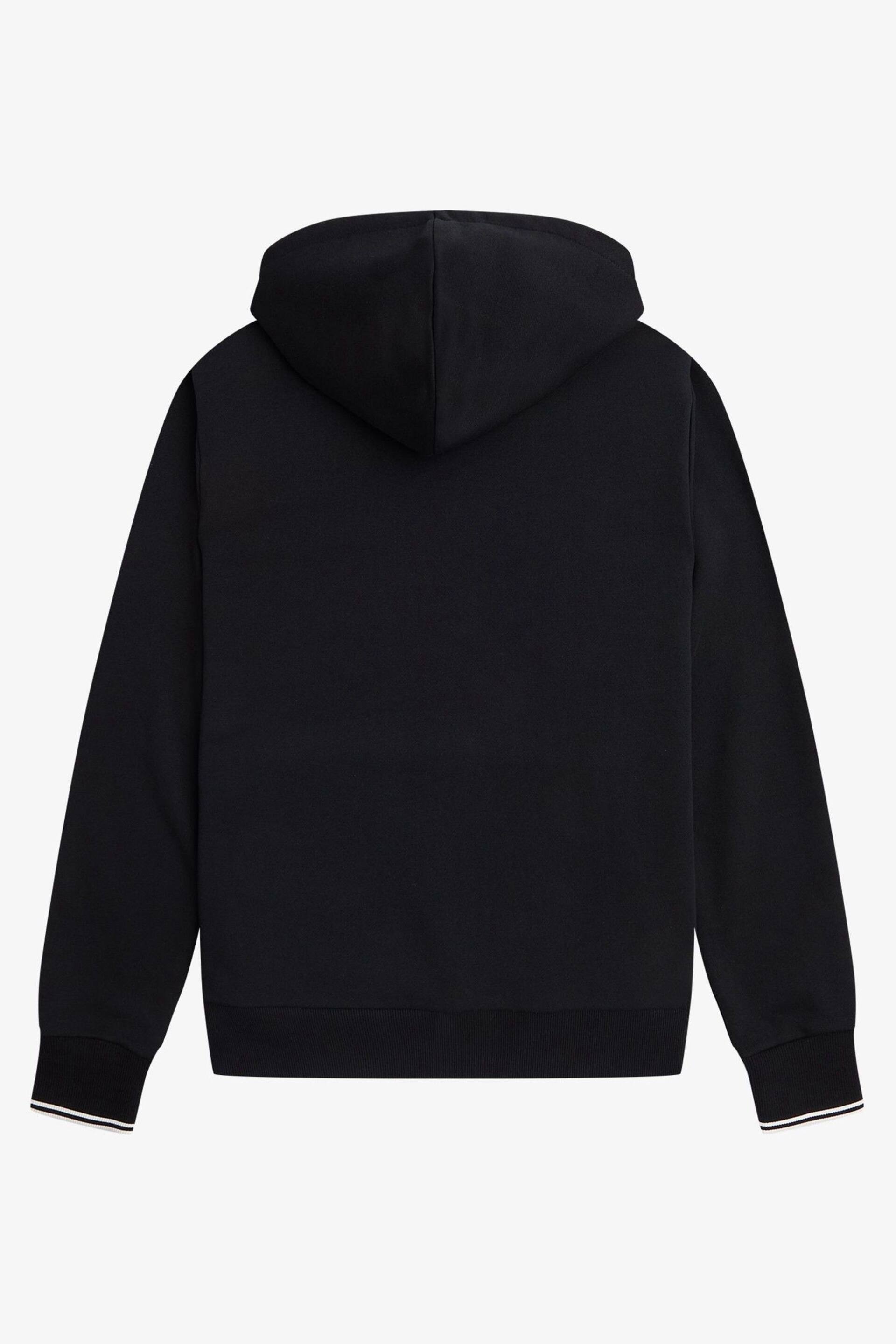 Fred Perry Tipped Overhead Hoodie - Image 5 of 5