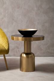 Fifty Five South Gold Corra Large Side Table - Image 1 of 4