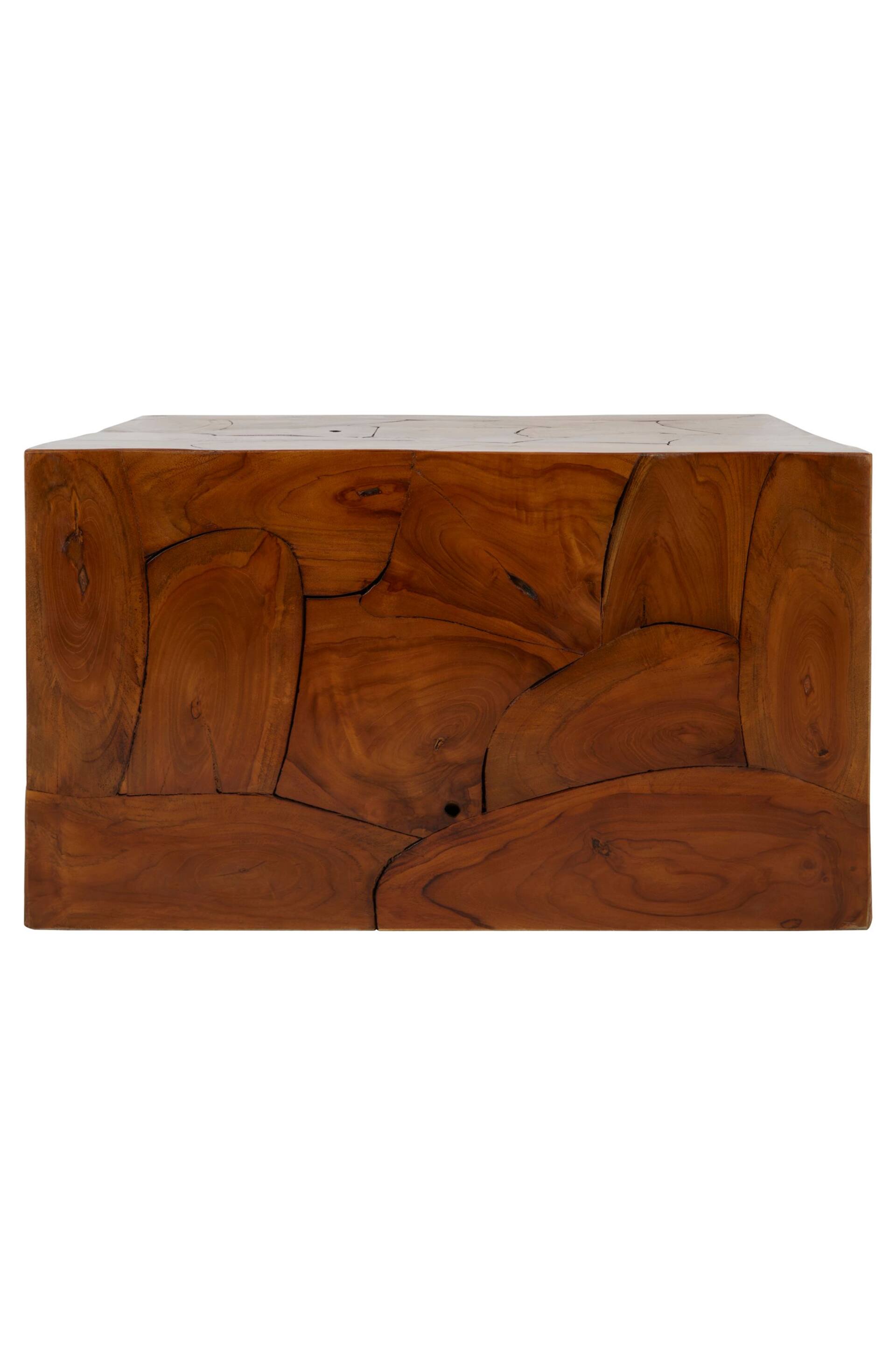 Fifty Five South Brown Surak Teak Wood Coffee Table - Image 6 of 6
