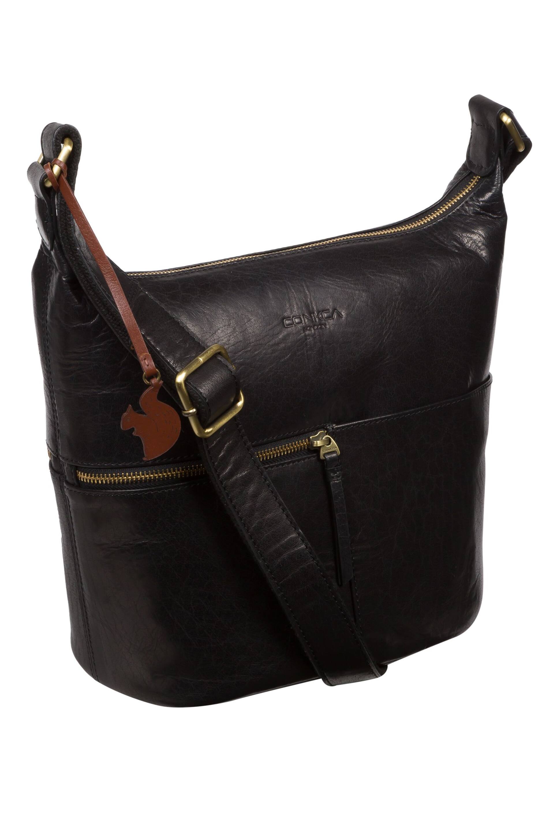 Conkca Kristin Leather Shoulder Bag - Image 4 of 6