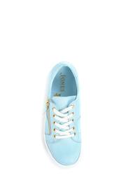 Jones Bootmaker Leather Lace-Up Trainers - Image 5 of 6