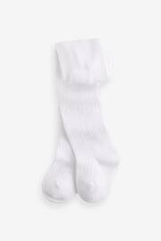 White Baby Pelerine Tights 1 Pack (0mths-2yrs) - Image 1 of 1