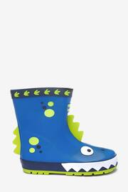 ToeZone Blue Dinosaur Wellies - Image 1 of 5