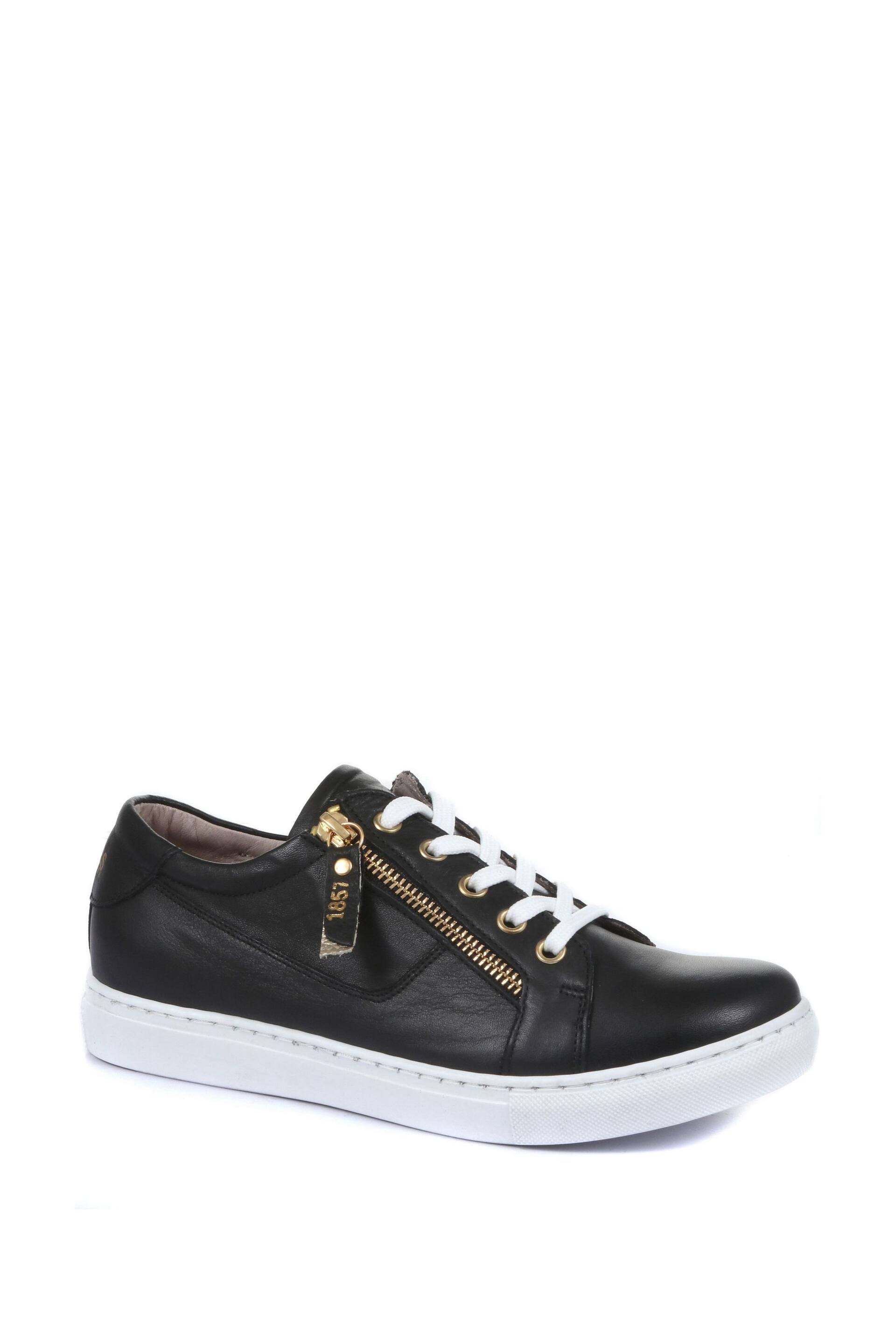 Jones Bootmaker Leather Lace-Up Trainers - Image 4 of 6