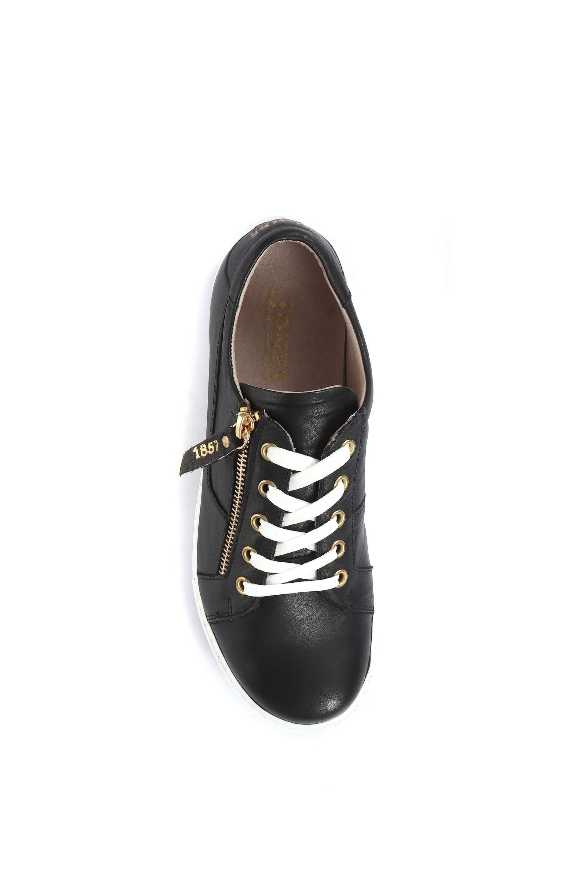 Jones Bootmaker Leather Lace-Up Trainers - Image 5 of 6