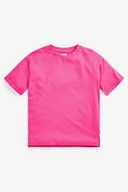 Magenta Pink Oversized T-Shirt (3-16yrs) - Image 5 of 7