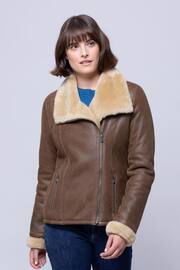 Lakeland Leather Arnside Sheepskin Aviator Jacket - Image 1 of 9