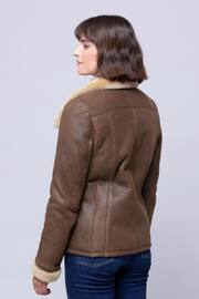 Lakeland Leather Arnside Sheepskin Aviator Jacket - Image 2 of 9