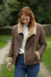 Lakeland Leather Arnside Sheepskin Aviator Jacket - Image 9 of 9