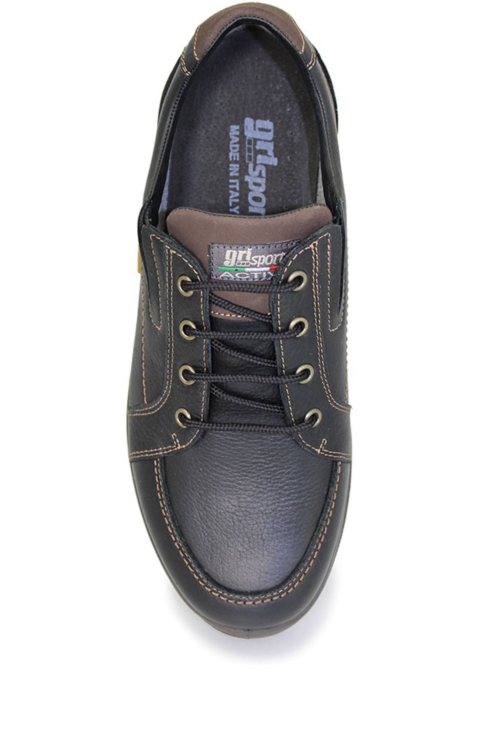 Grisport Ayr Black Comfort Shoes - Image 4 of 4