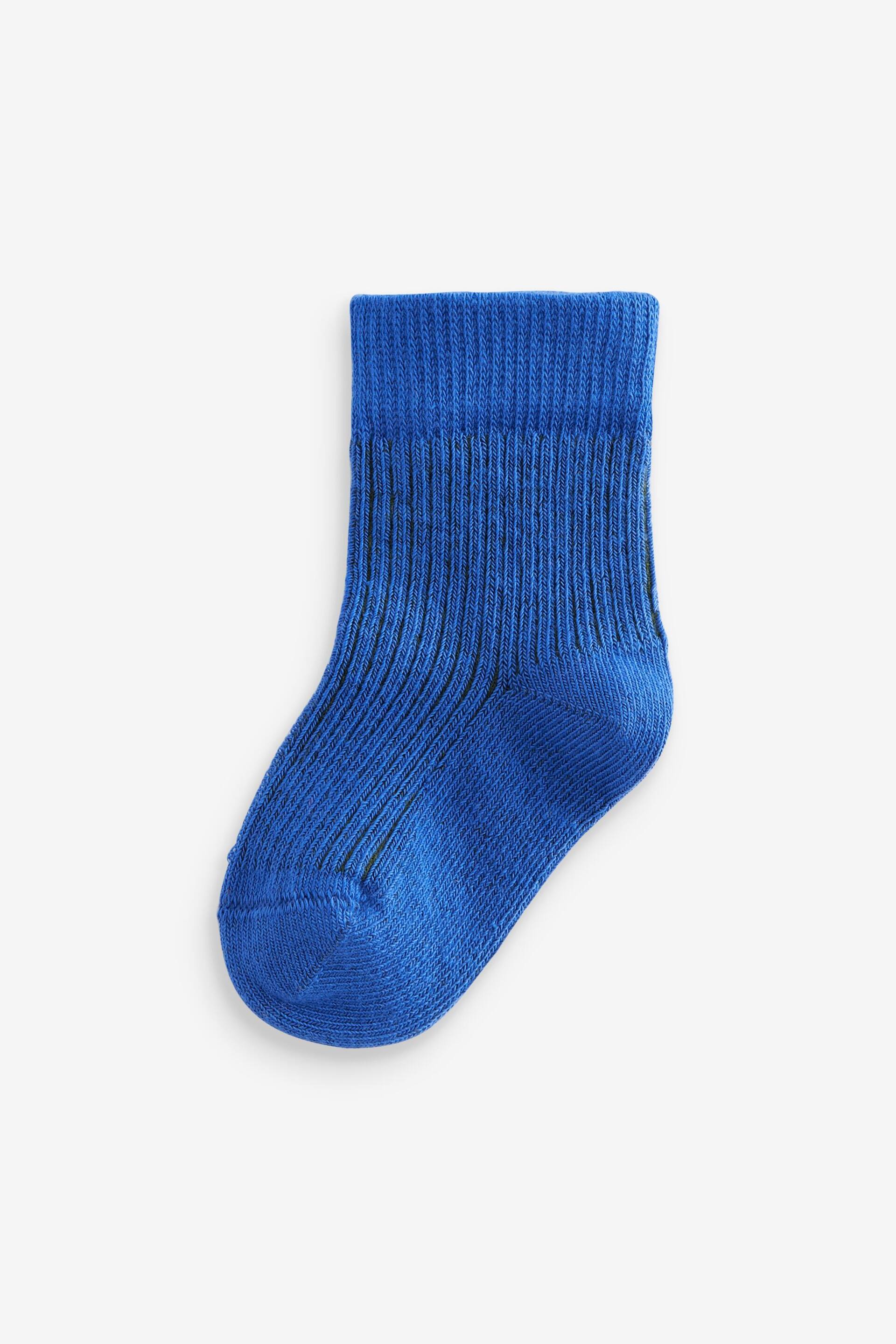 Blue Baby Socks 5 Pack (0mths-2yrs) - Image 2 of 6