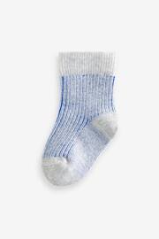 Blue Baby Socks 5 Pack (0mths-2yrs) - Image 3 of 6