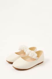 Monsoon Natural Corsage Shimmer Walker Shoes - Image 1 of 2