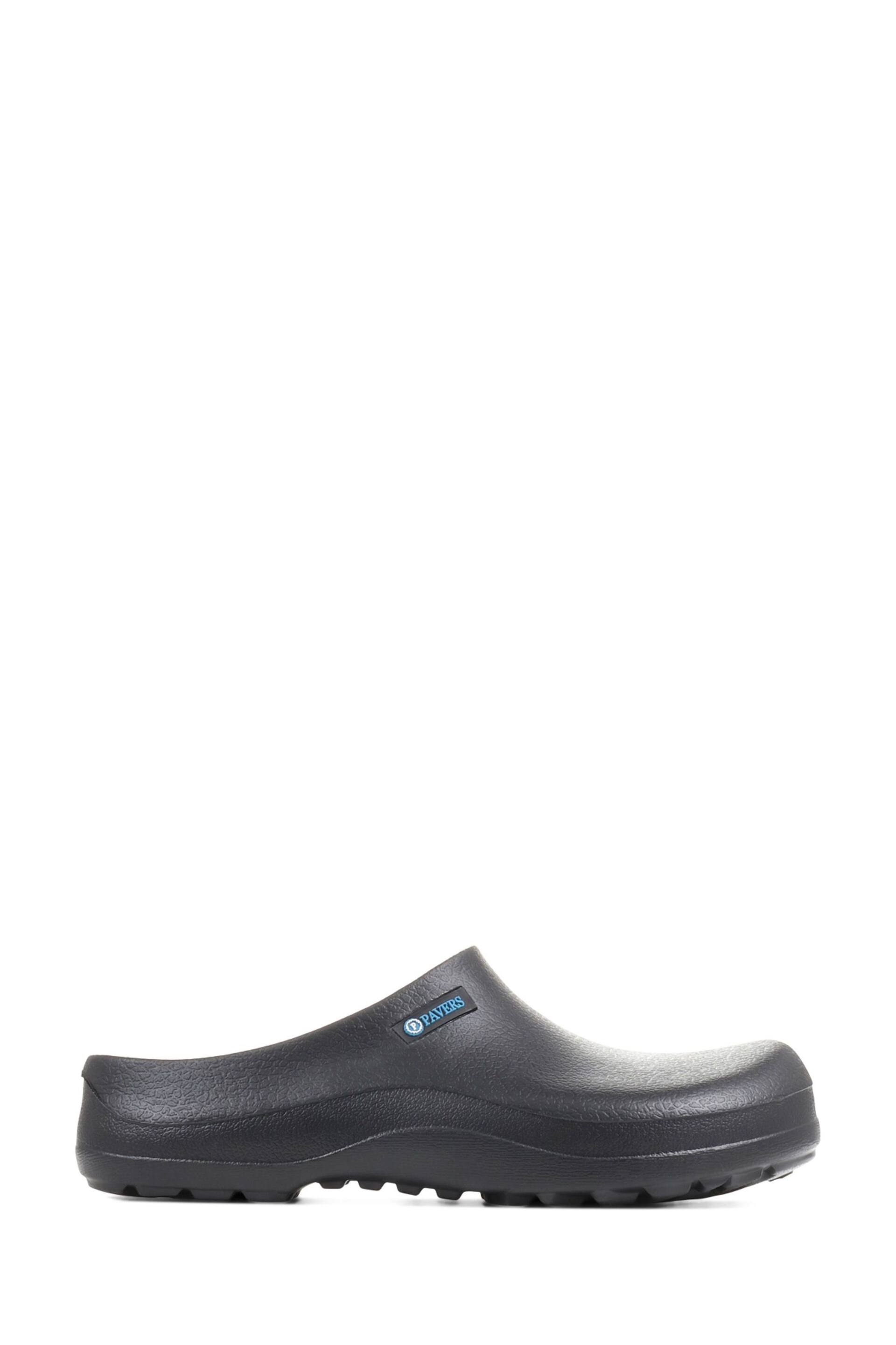 Pavers Black Welly Clogs - Image 1 of 5