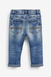 Light Blue Regular Fit Comfort Stretch Jeans (3mths-7yrs) - Image 6 of 7