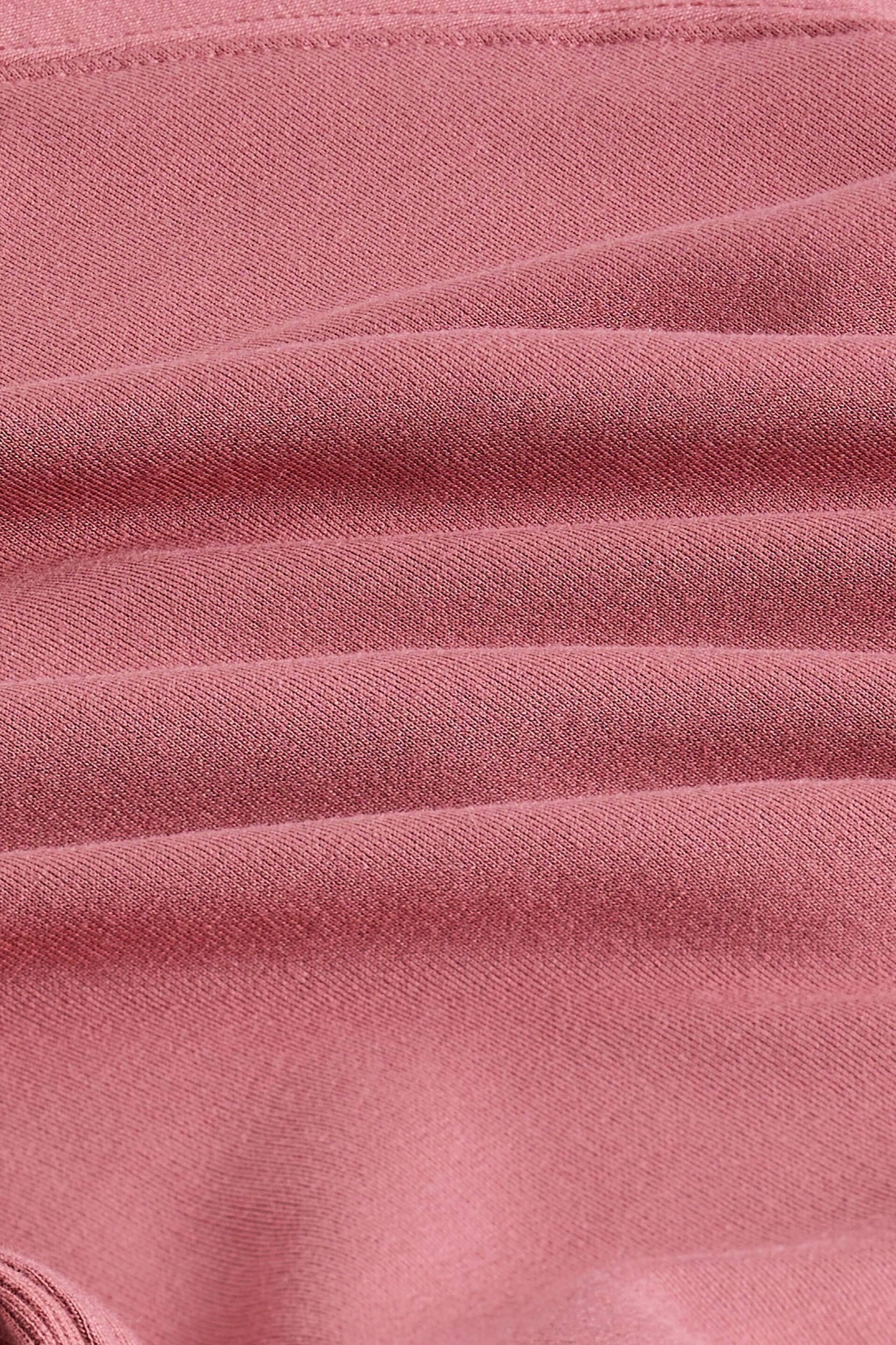 Raspberry Pink Soft Touch Raglan Sleeve Sweatshirt - Image 7 of 7