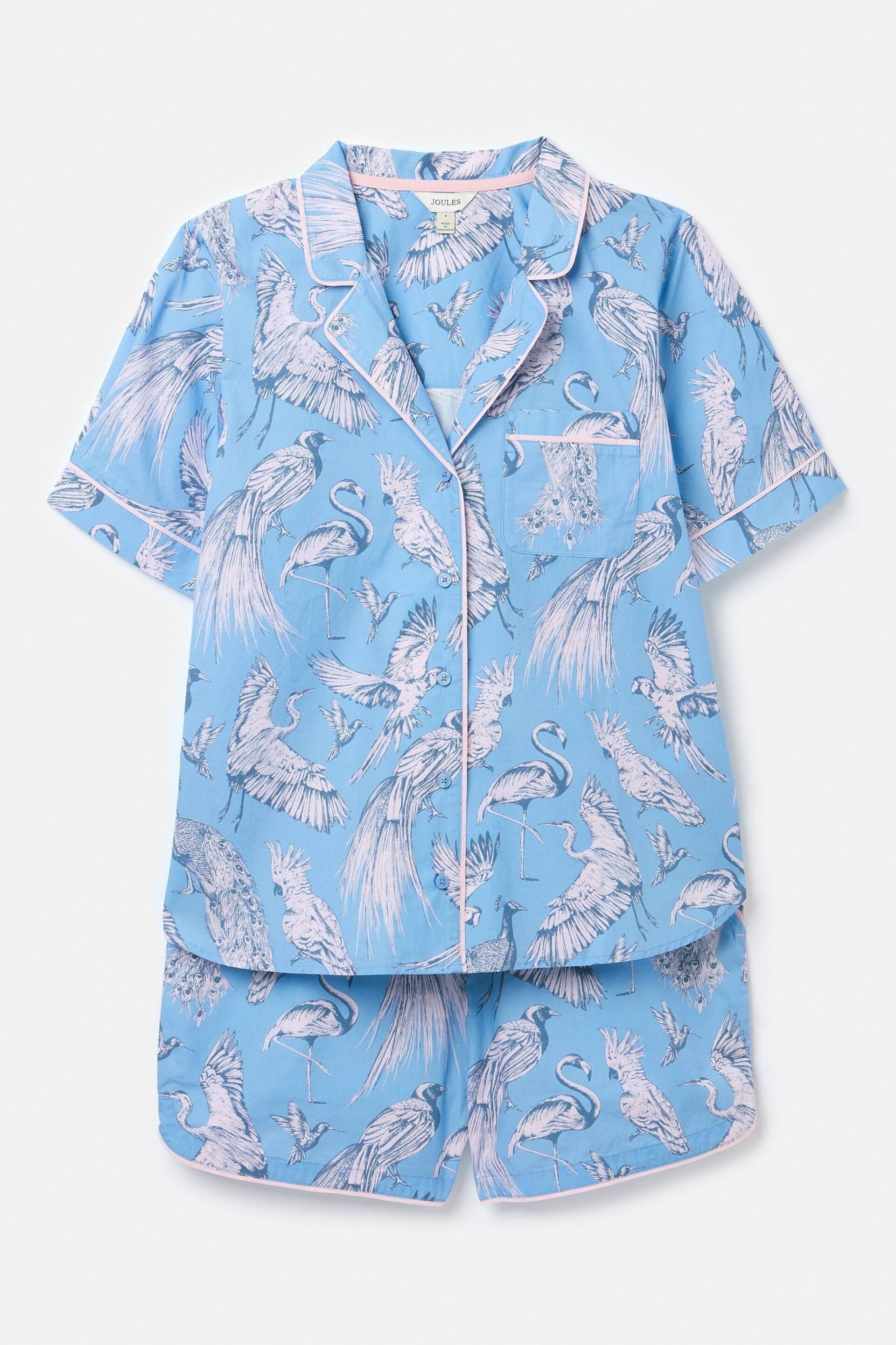 Joules Olivia Blue Pyjama Set - Image 6 of 6