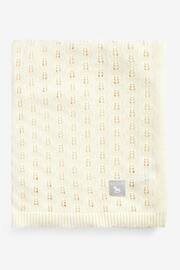 The Little Tailor Cotton Pointelle Baby Blanket - Image 2 of 4
