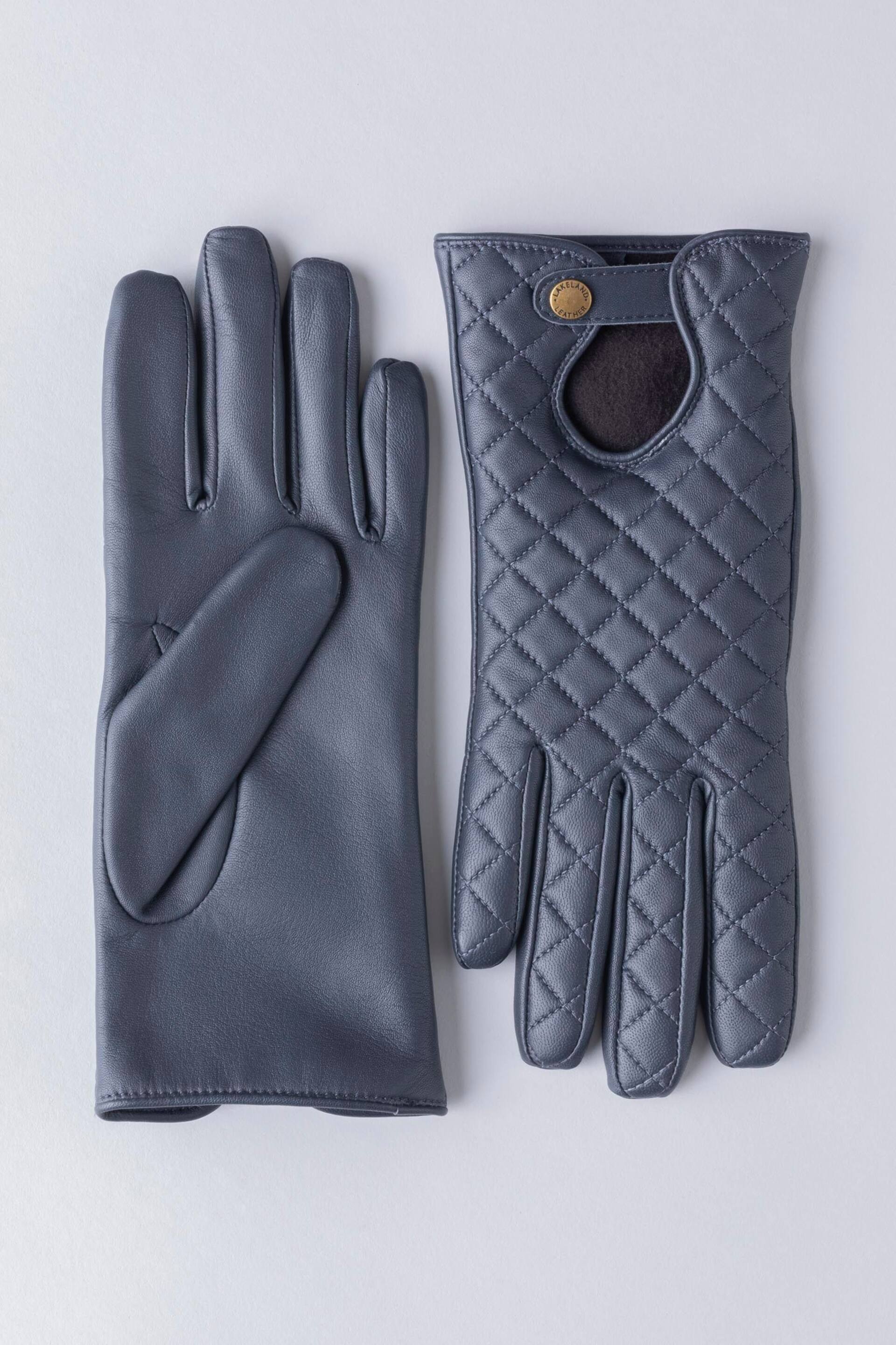 Lakeland Leather Tarn Leather Quilted Gloves - Image 1 of 3