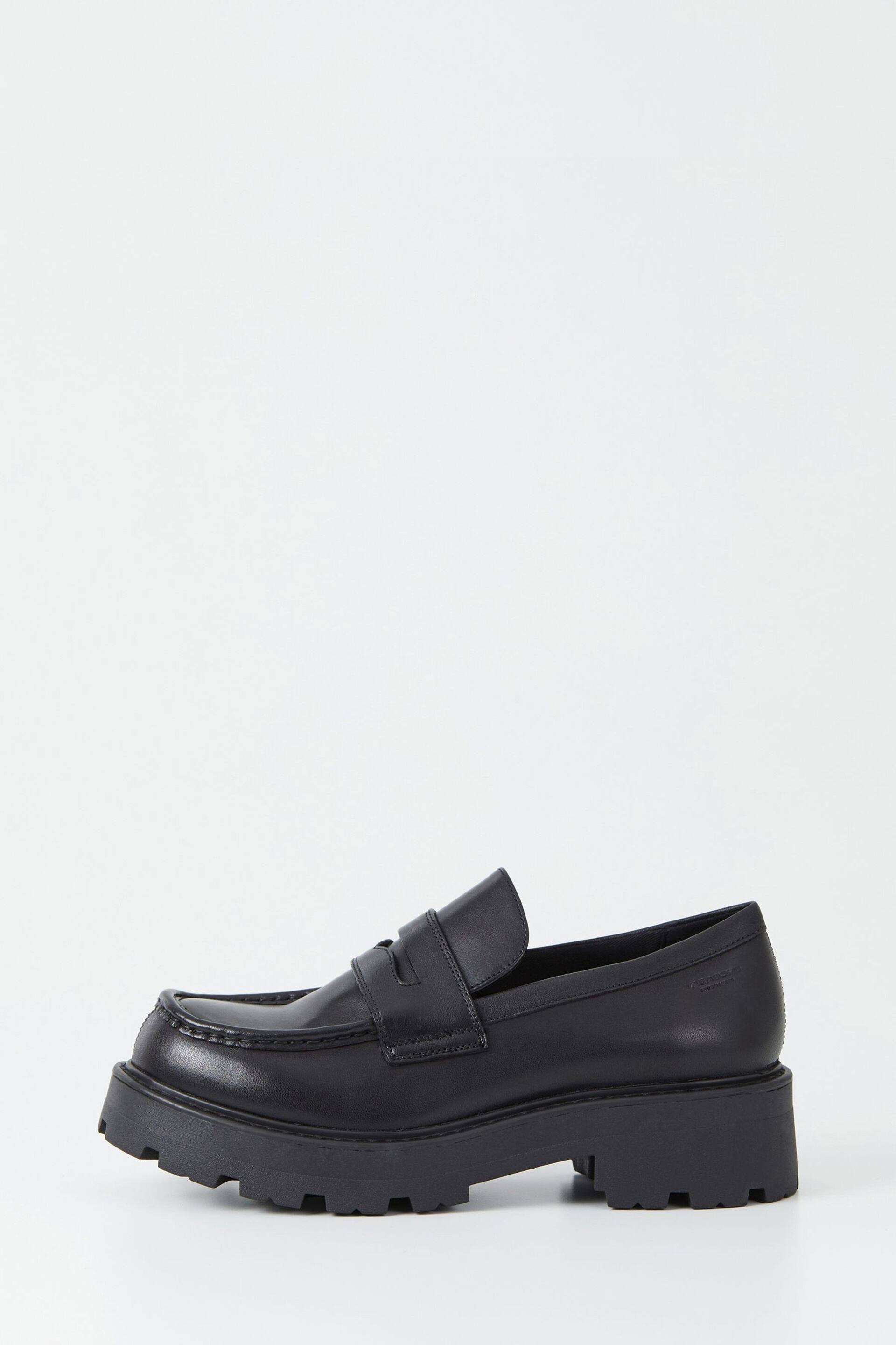 Vagabond Shoemakers Cosmo Penny Black Loafers - Image 1 of 3
