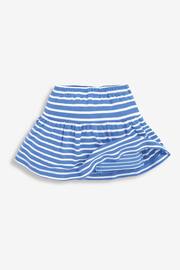 JoJo Maman Bébé Cornflower Girls' Classic Stripe Skort - Image 1 of 1